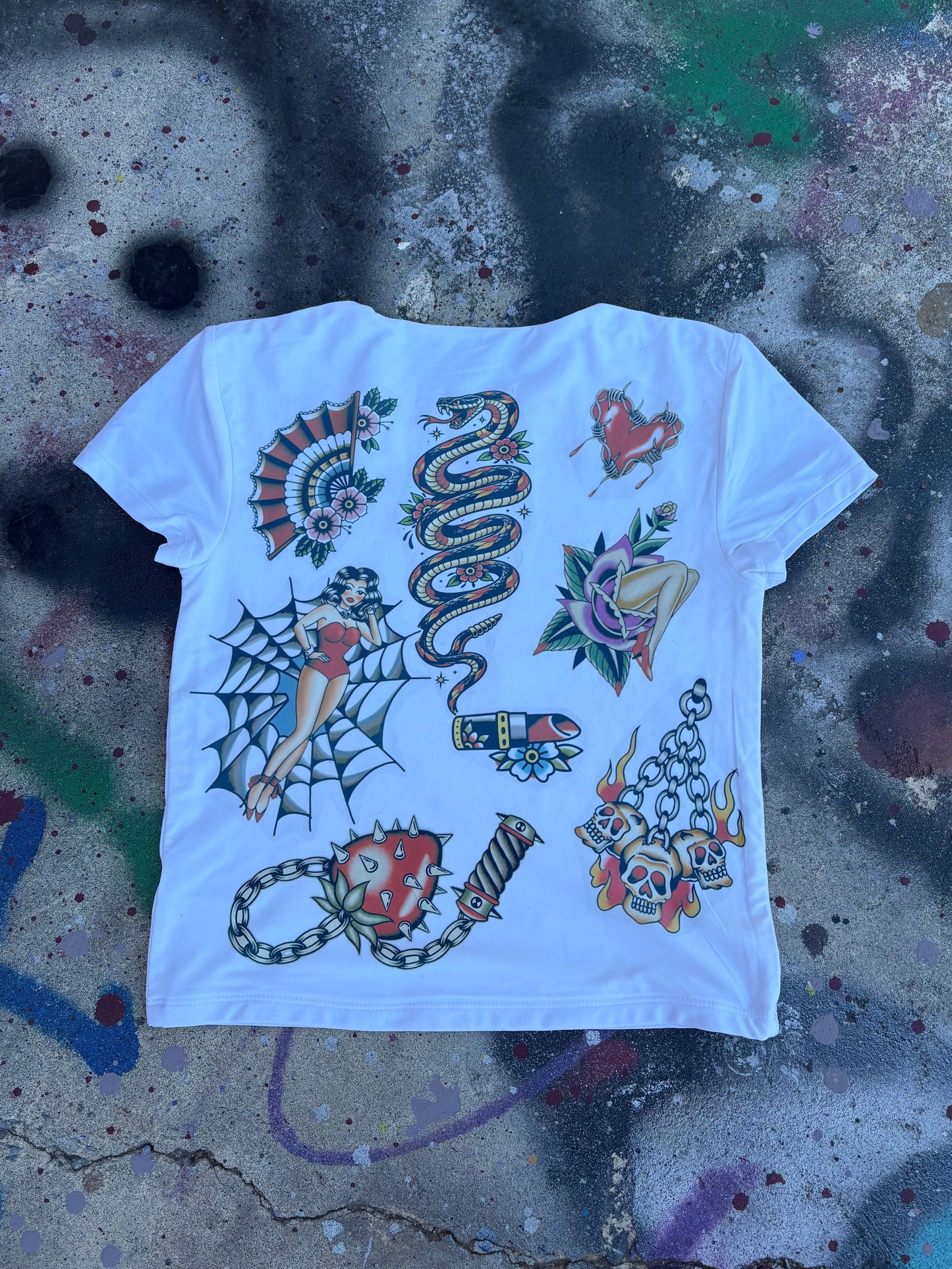 Killer Stitch 1/1 graphic tee size S