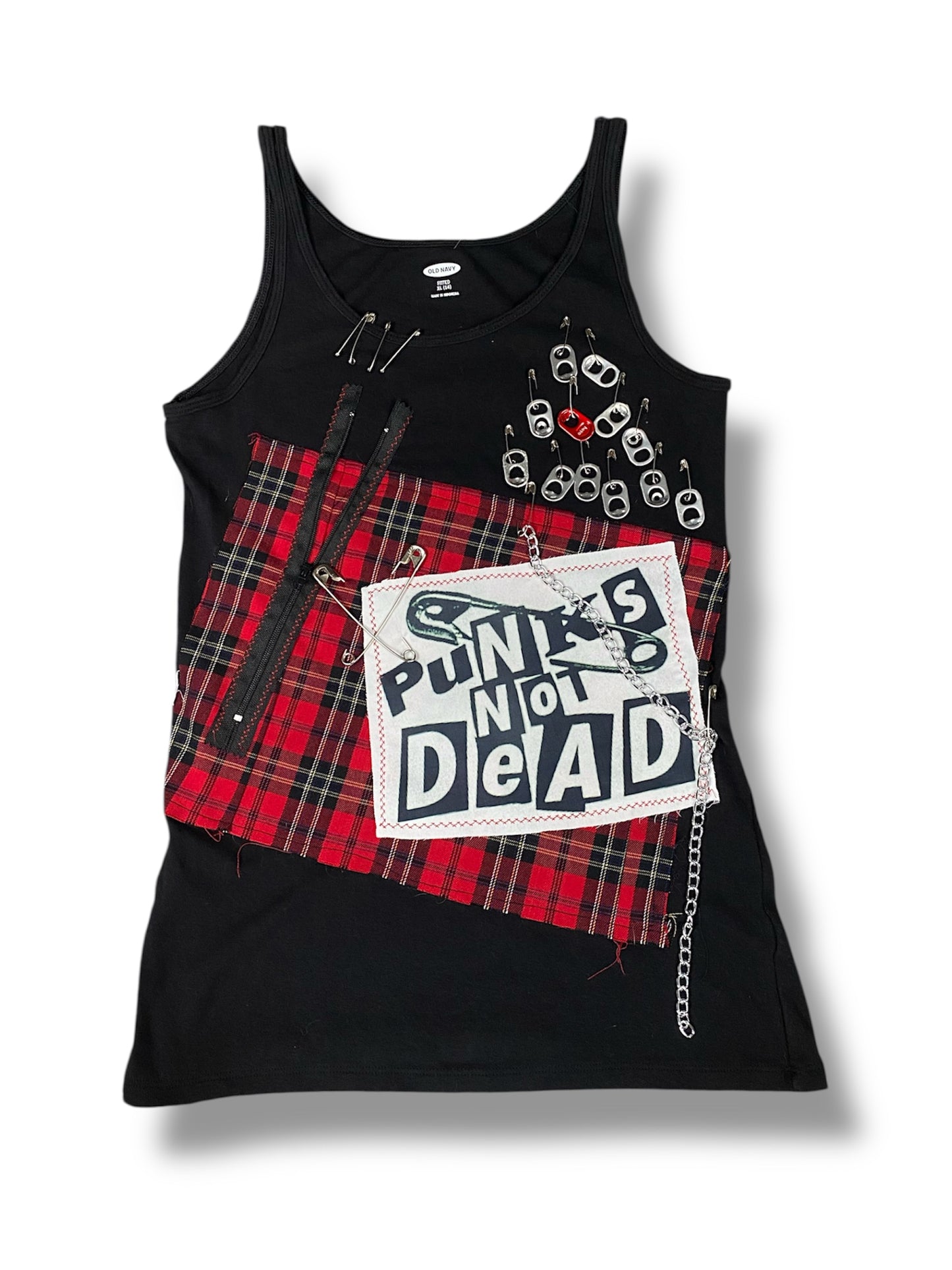 Punks Not Dead Tank size XL