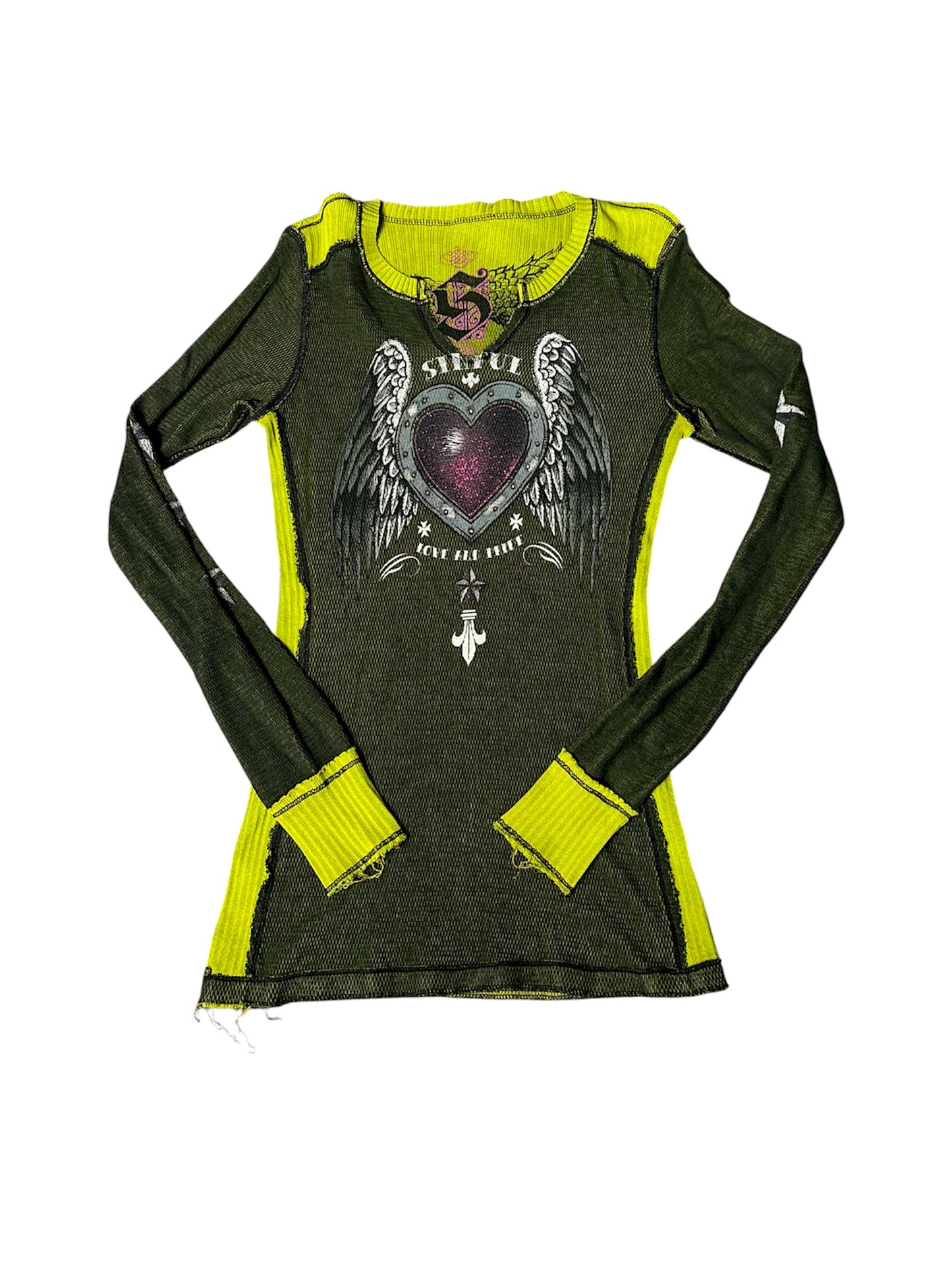 SINFUL reversible long sleeve size S