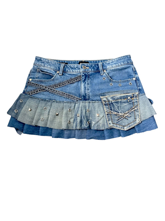 Thrift challenge upcycled skirt size 10