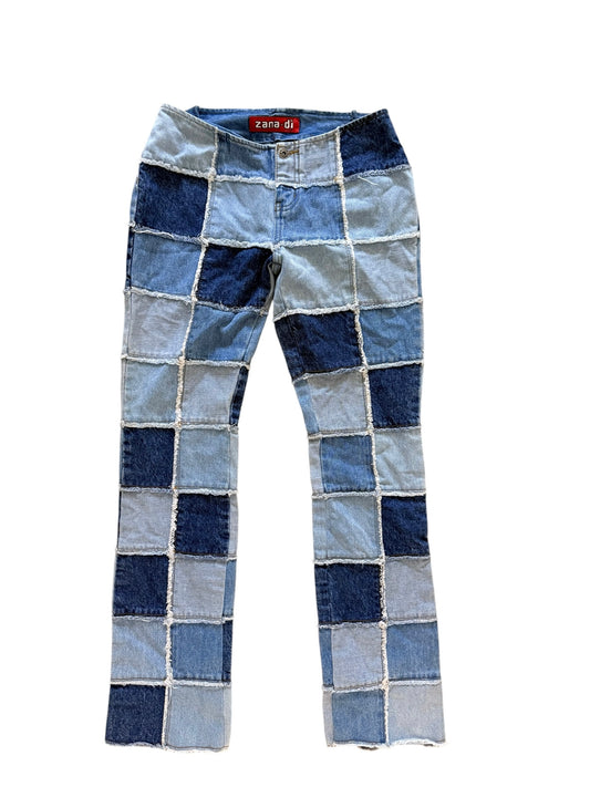 Zana di Patchwork Jeans Size 5