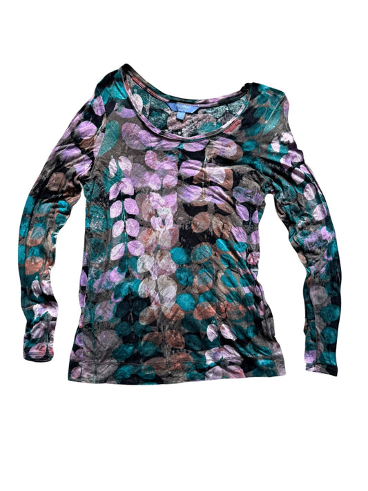 Colorful Long Sleeve Top Size M