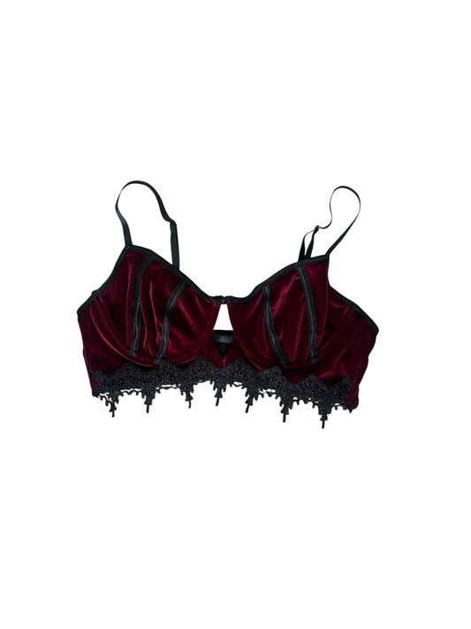 Velvet bra size L