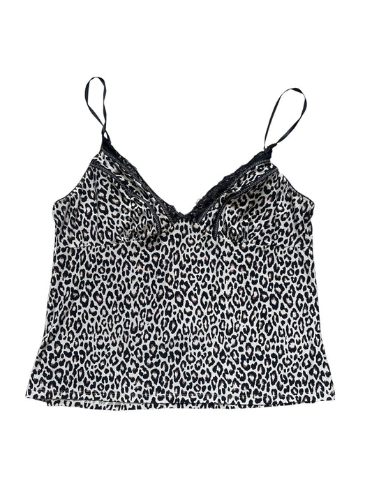 Linea Donatella leopard tank size L/xl