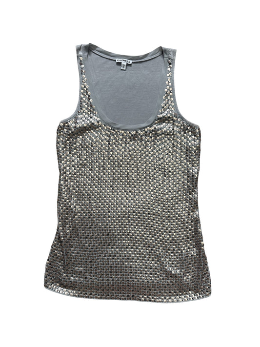 Metallic textured top size xs/s