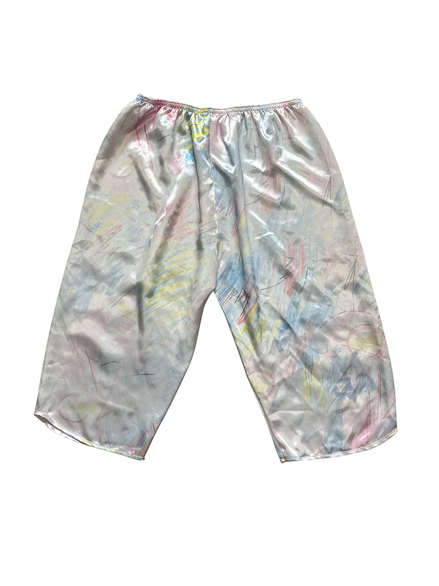 Silky pastel capris size xs/s