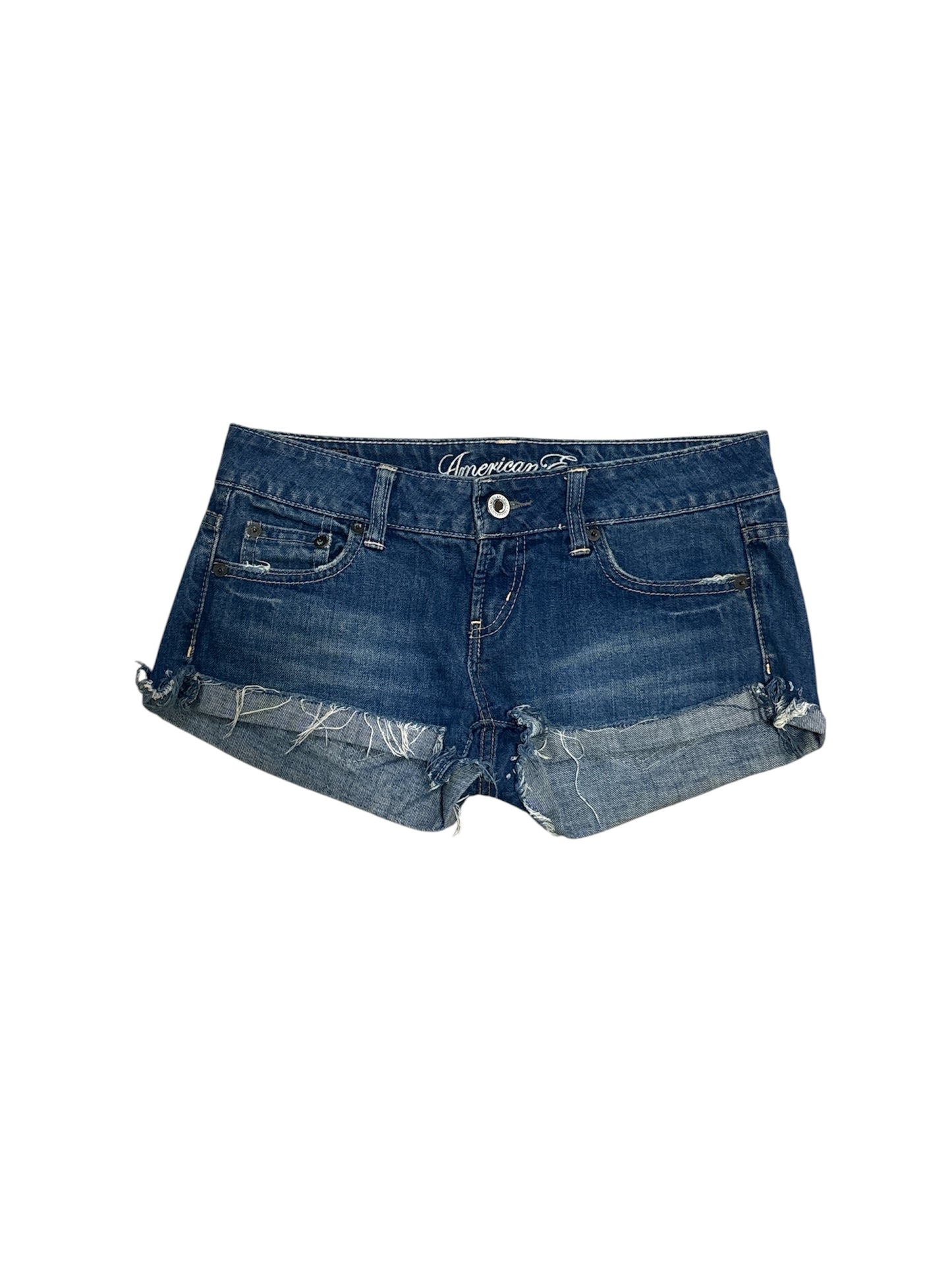 Low rise AE mini shorts size 0