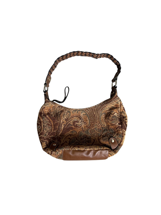 Woven shoulder bag
