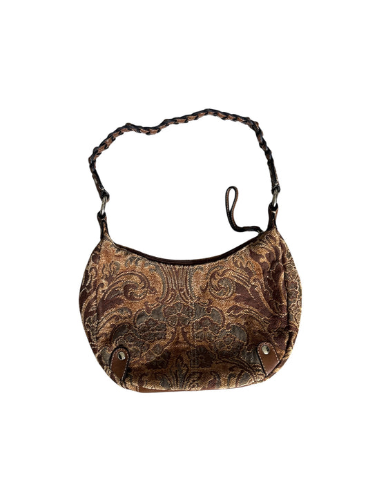 Woven shoulder bag