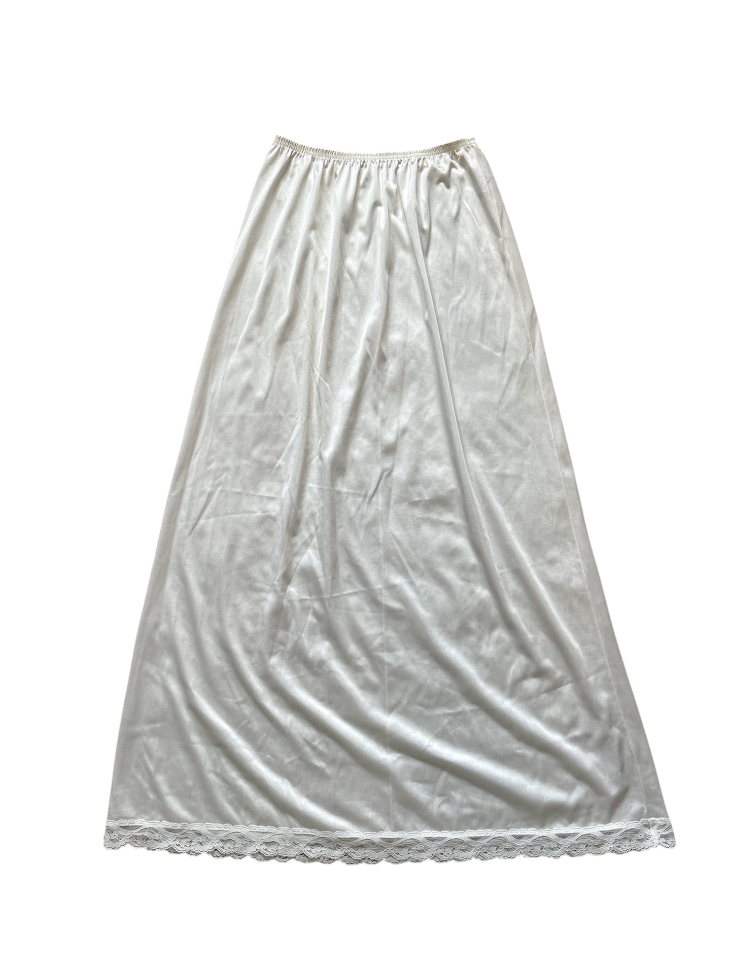 Vanity fair maxi slip skirt size small