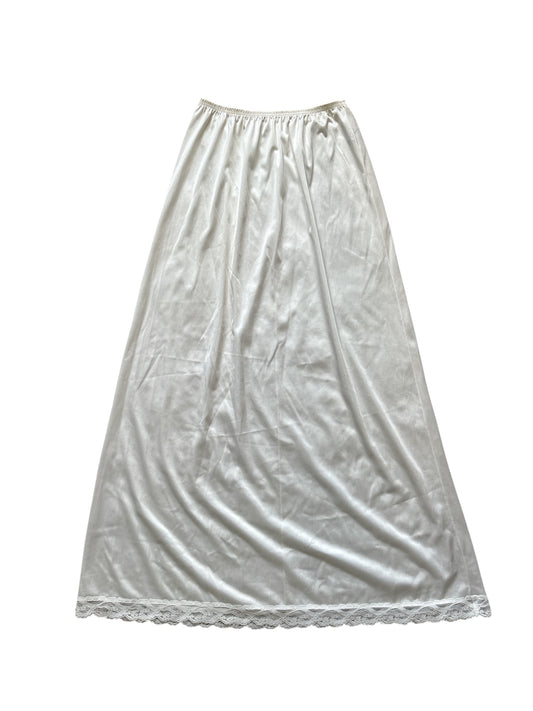 Vanity fair maxi slip skirt size small