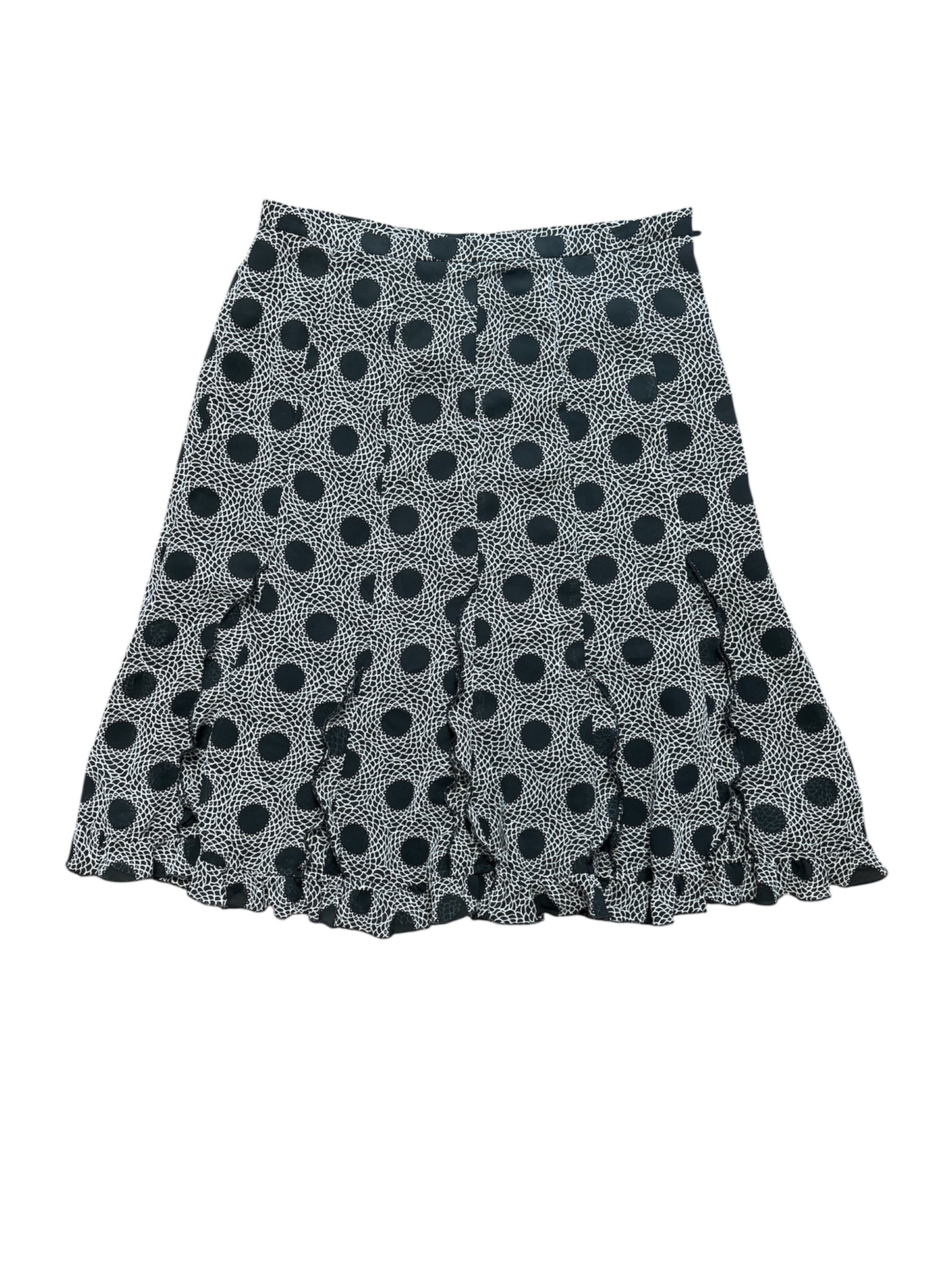 Polka skirt with ruffles size 0