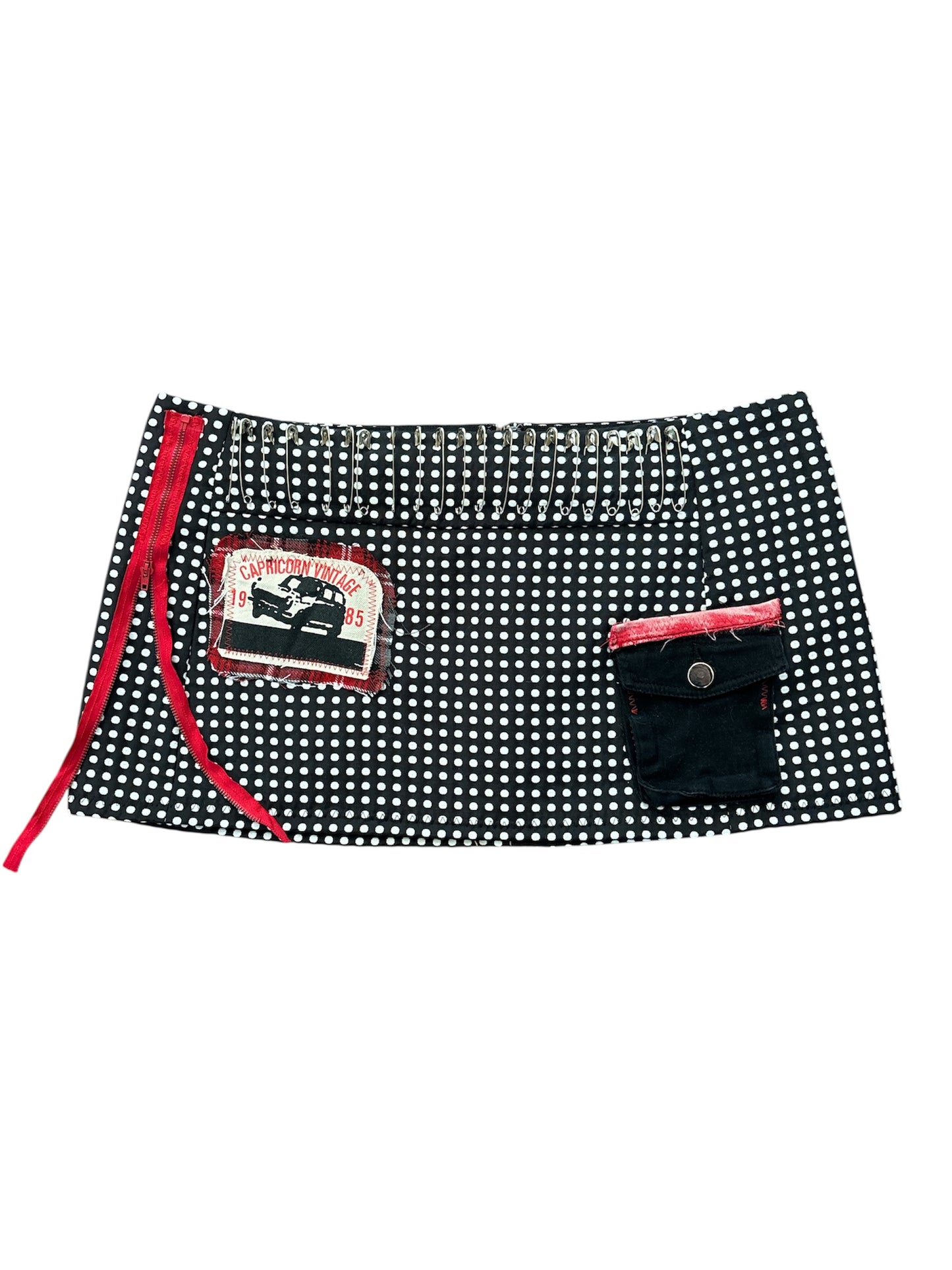 Eternal Bella 1 of 1 polkadot mini skirt size 12
