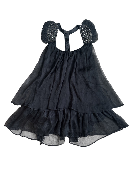 Flowy babydoll top with studs size s/m