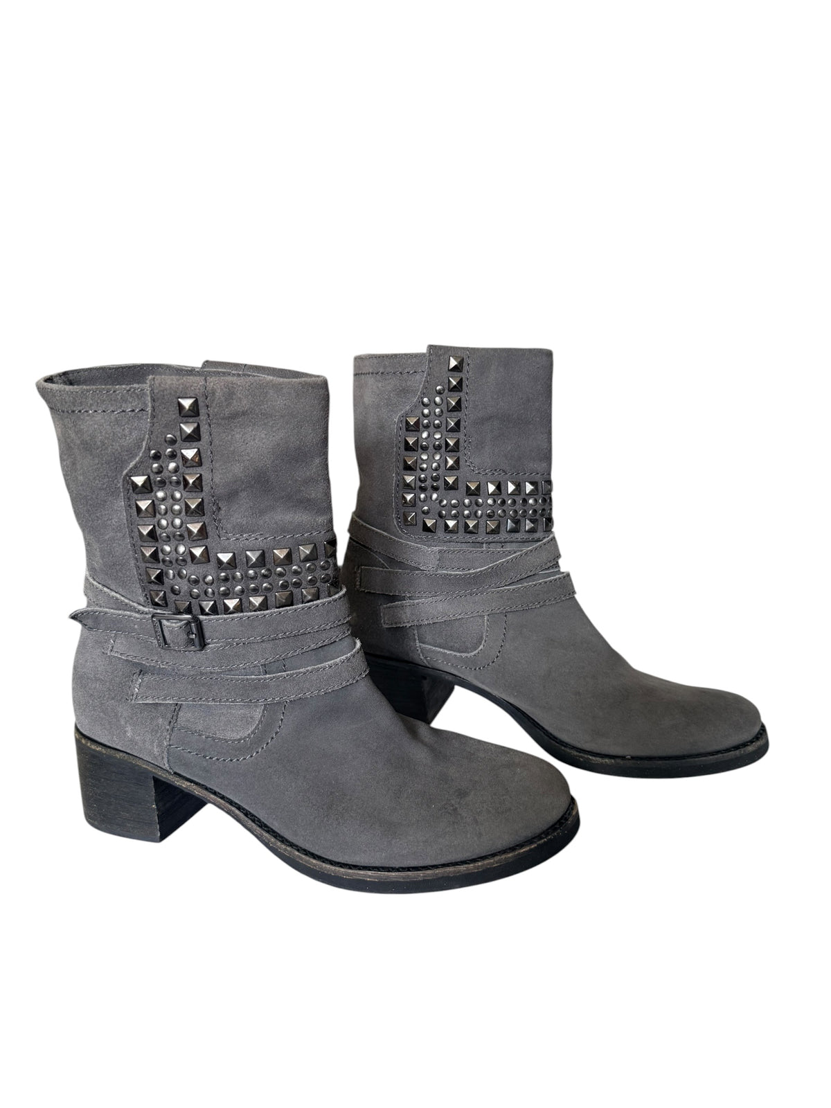 Vince Comuto Suede Moto Boot Size 8.5
