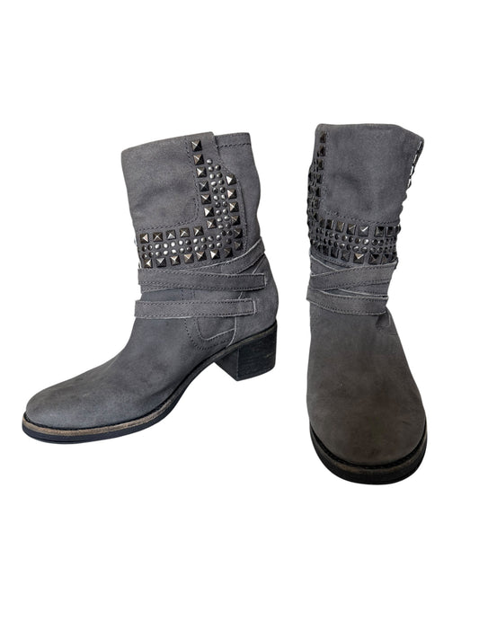 Vince Comuto Suede Moto Boot Size 8.5