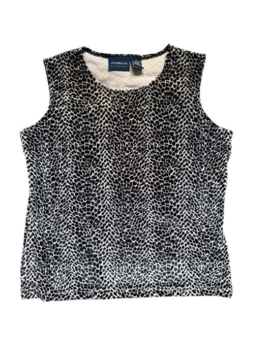 Velvet Cheetah, Sleeveless Top Size L