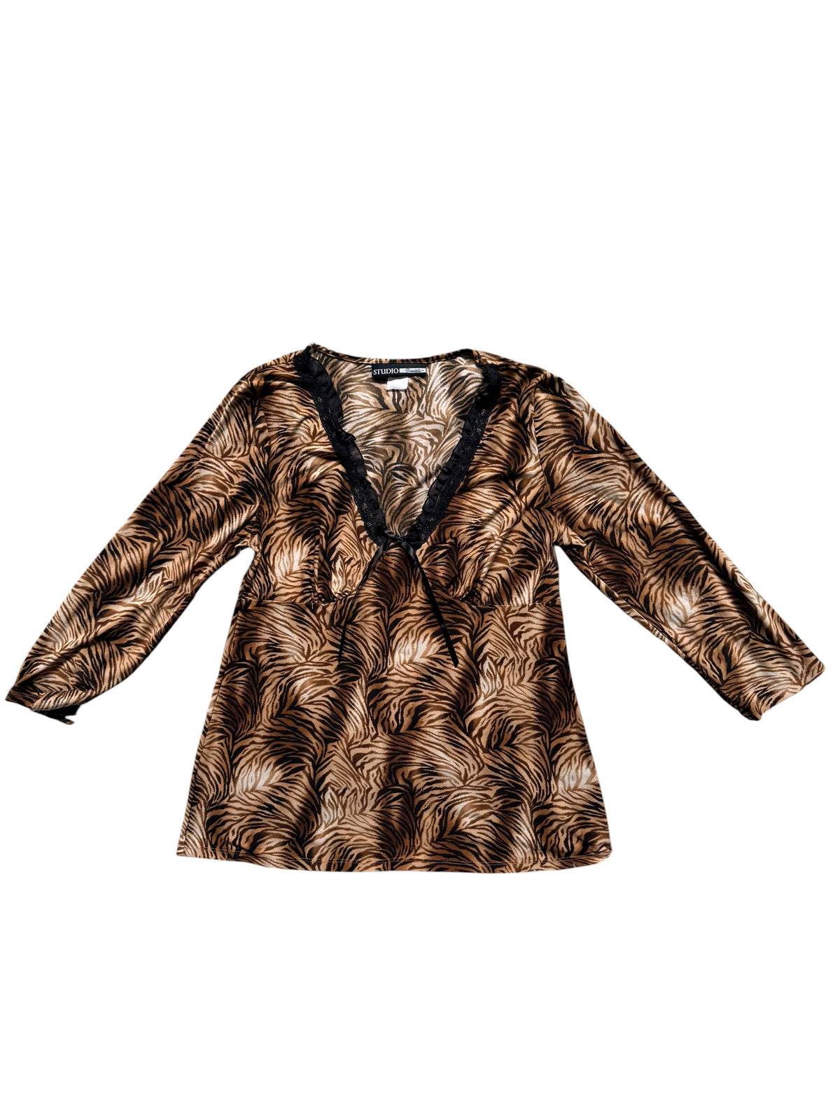 Animal Print Top Size M
