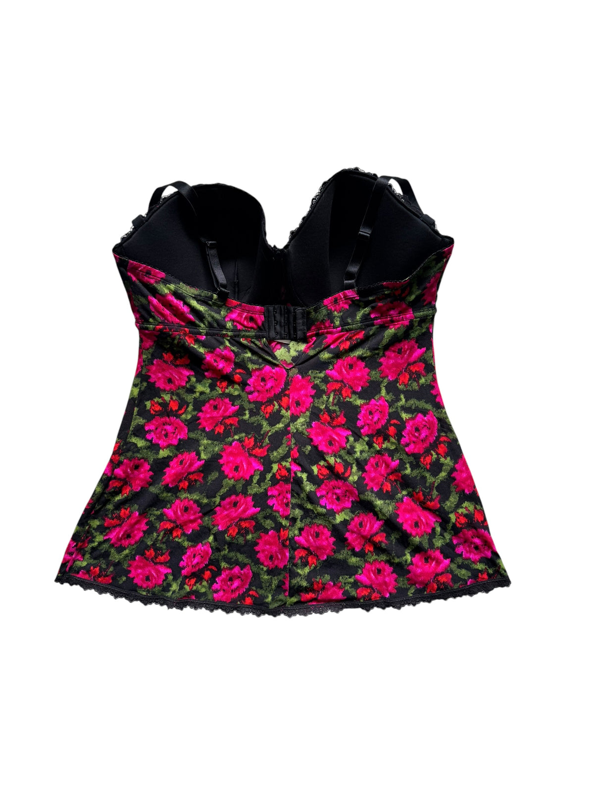 Floral underwire tank Size 42DD