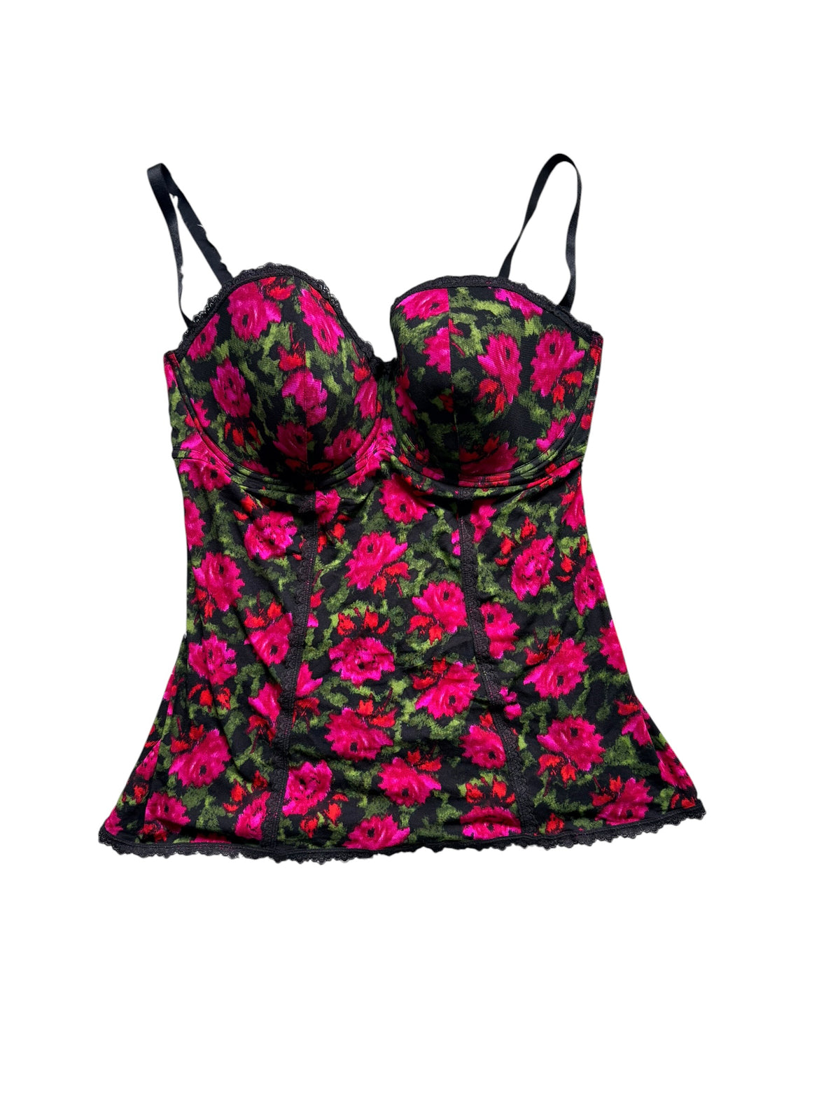 Floral underwire tank Size 42DD