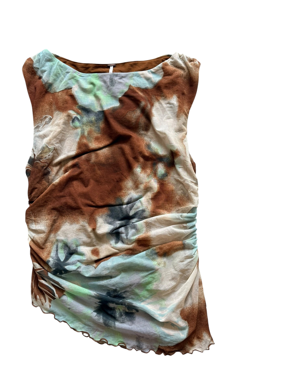 Free People Micro Mesh Sleeveless Top Size L