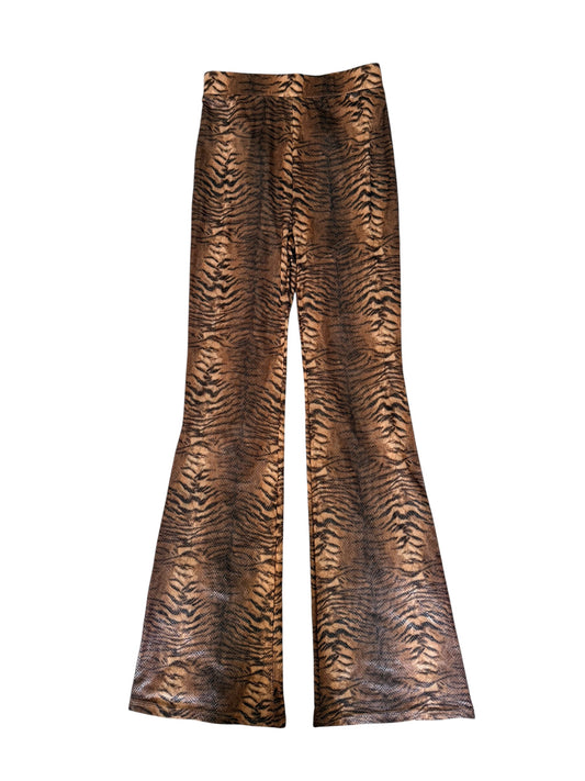 Micro Mesh Animal Print Pants Size S