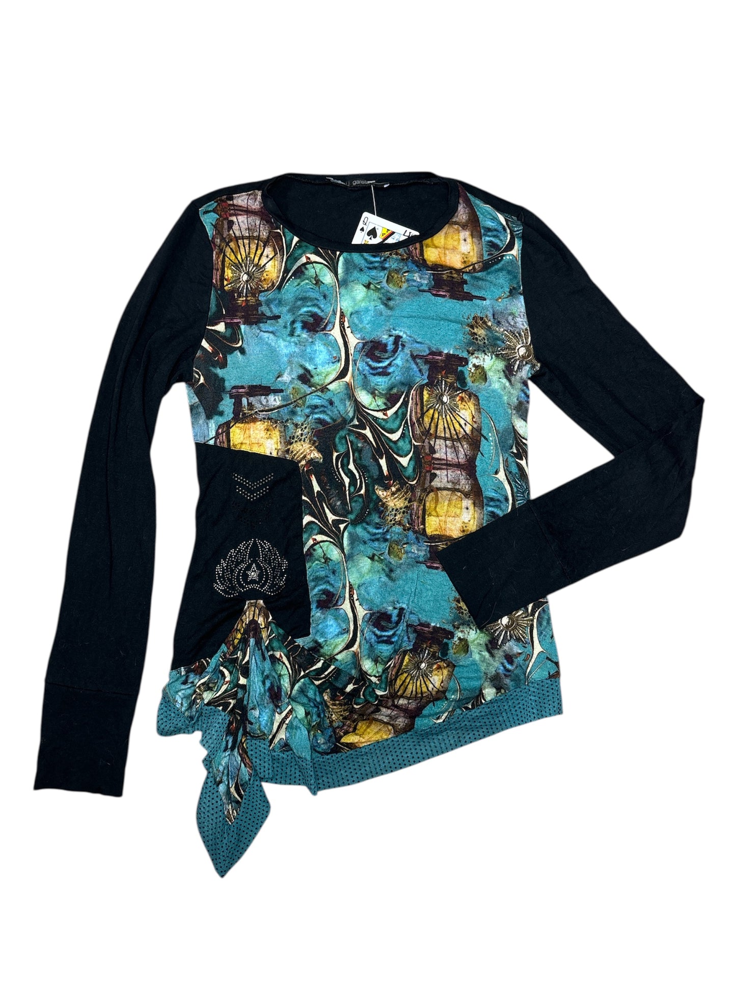 J.J. Garella broached pattern long sleeve size S/M
