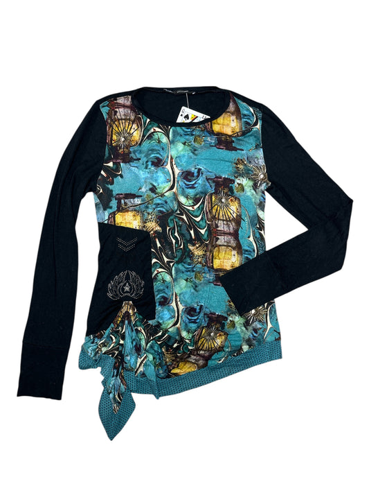 J.J. Garella broached pattern long sleeve size S/M