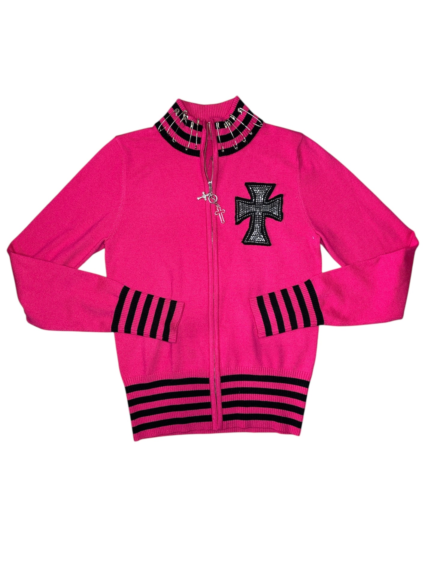 Eternal Bella 1 of 1 rhinestone zip up size s/m
