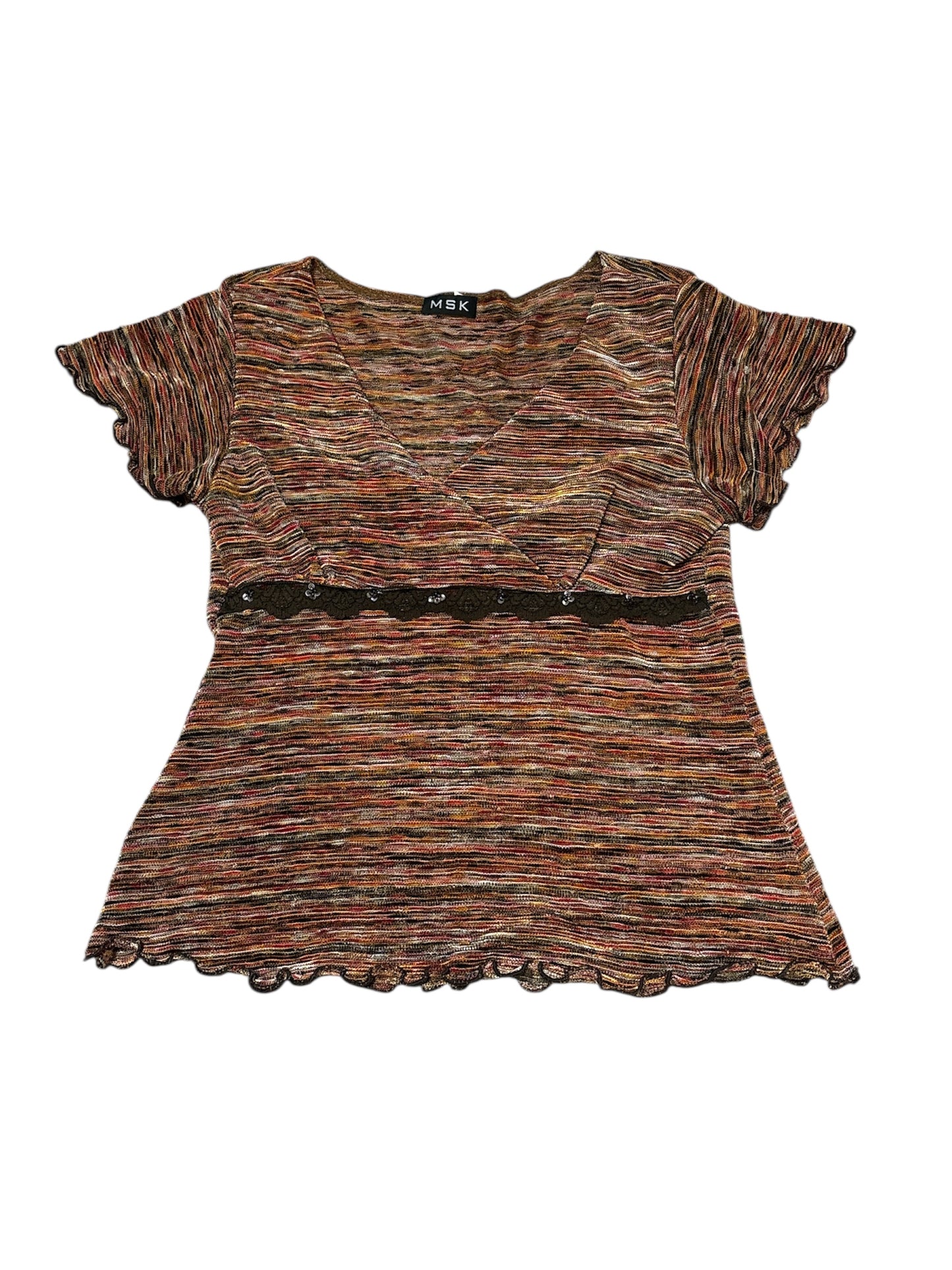 MSK textured fairy top