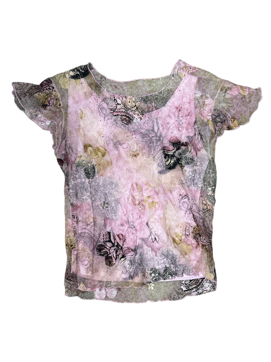 Suzanna Paris mesh euro top size M/L