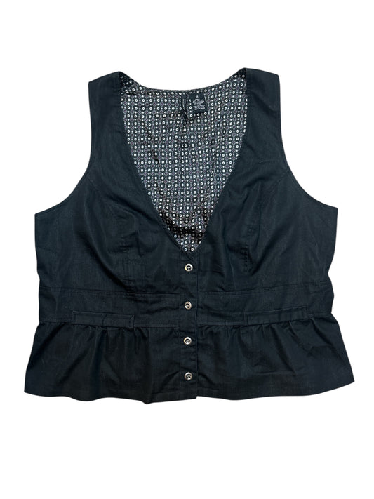 Cutie button vest size 1x