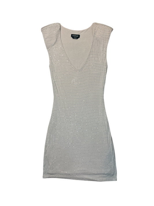 Bebe full rhinestone dress size xs