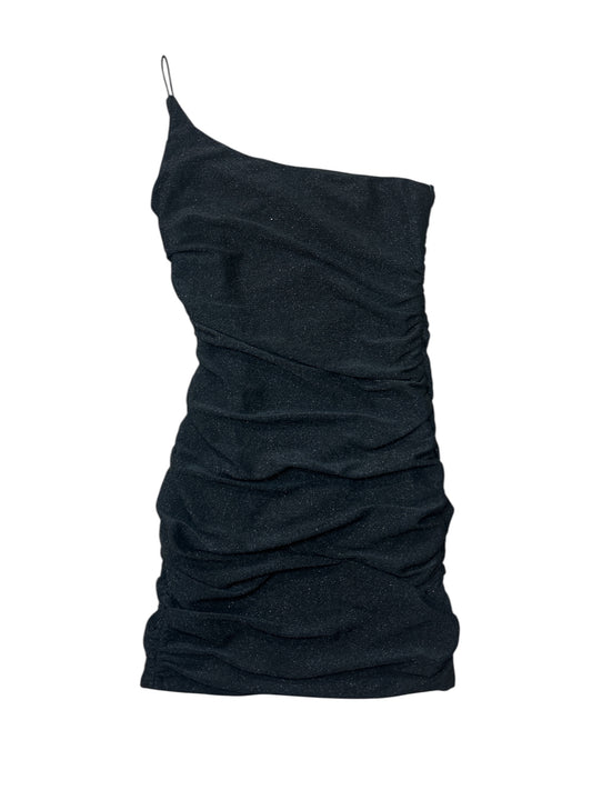 Blossom shimmer one shoulder bodycon dress size S