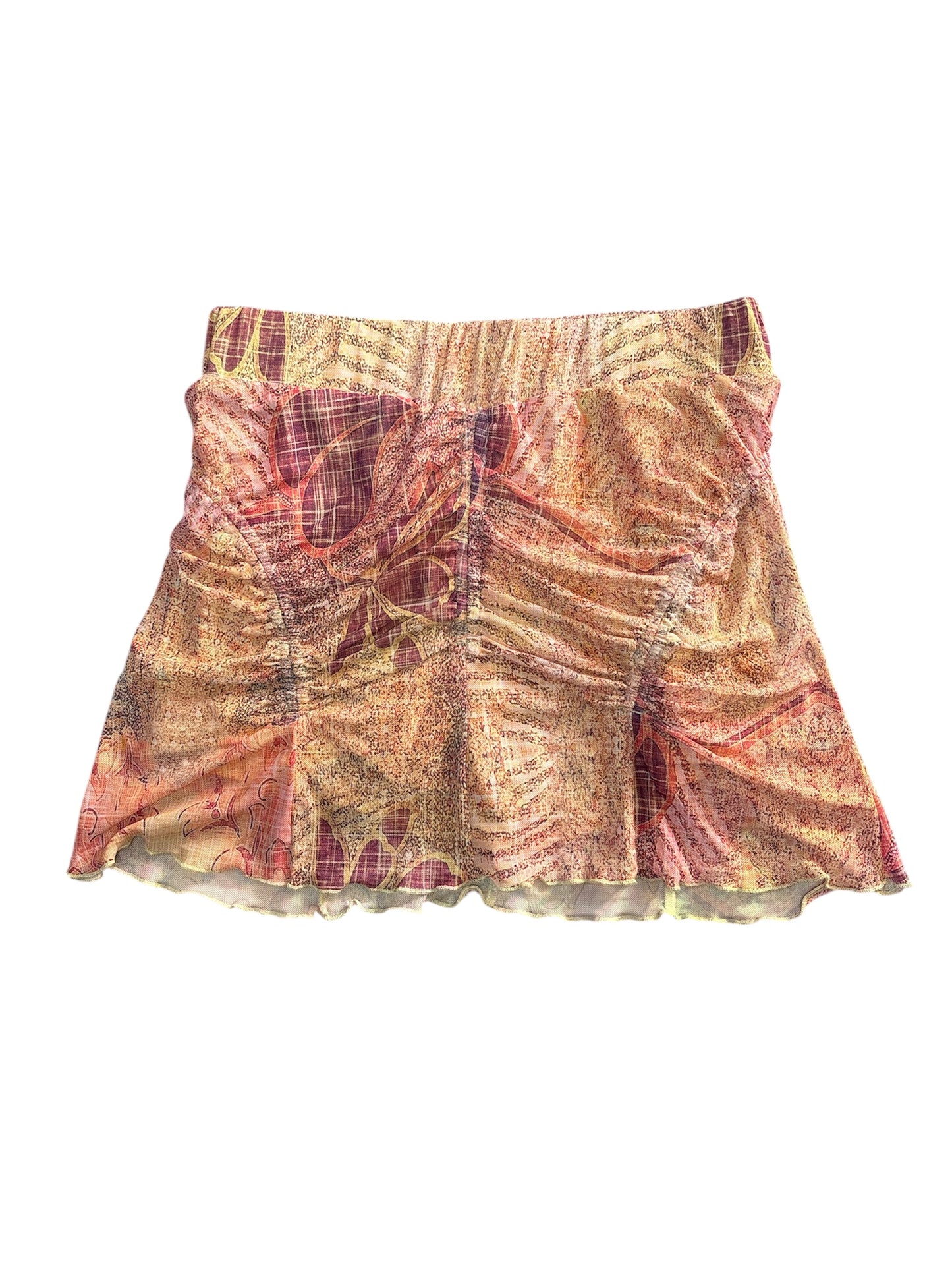 Tiger Mist multi mesh skort size M