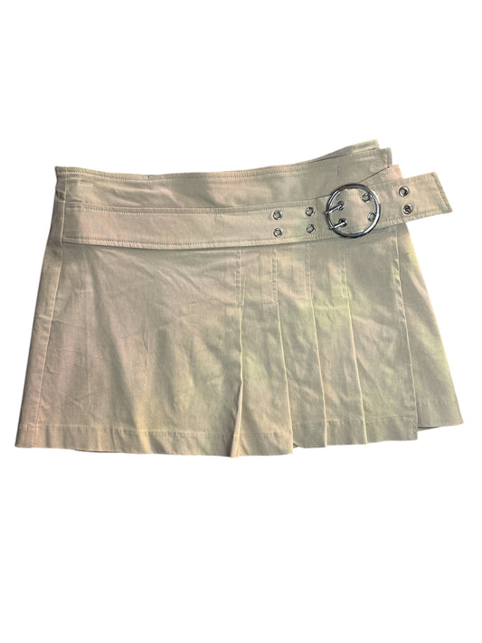Urban khaki mini skirt size small