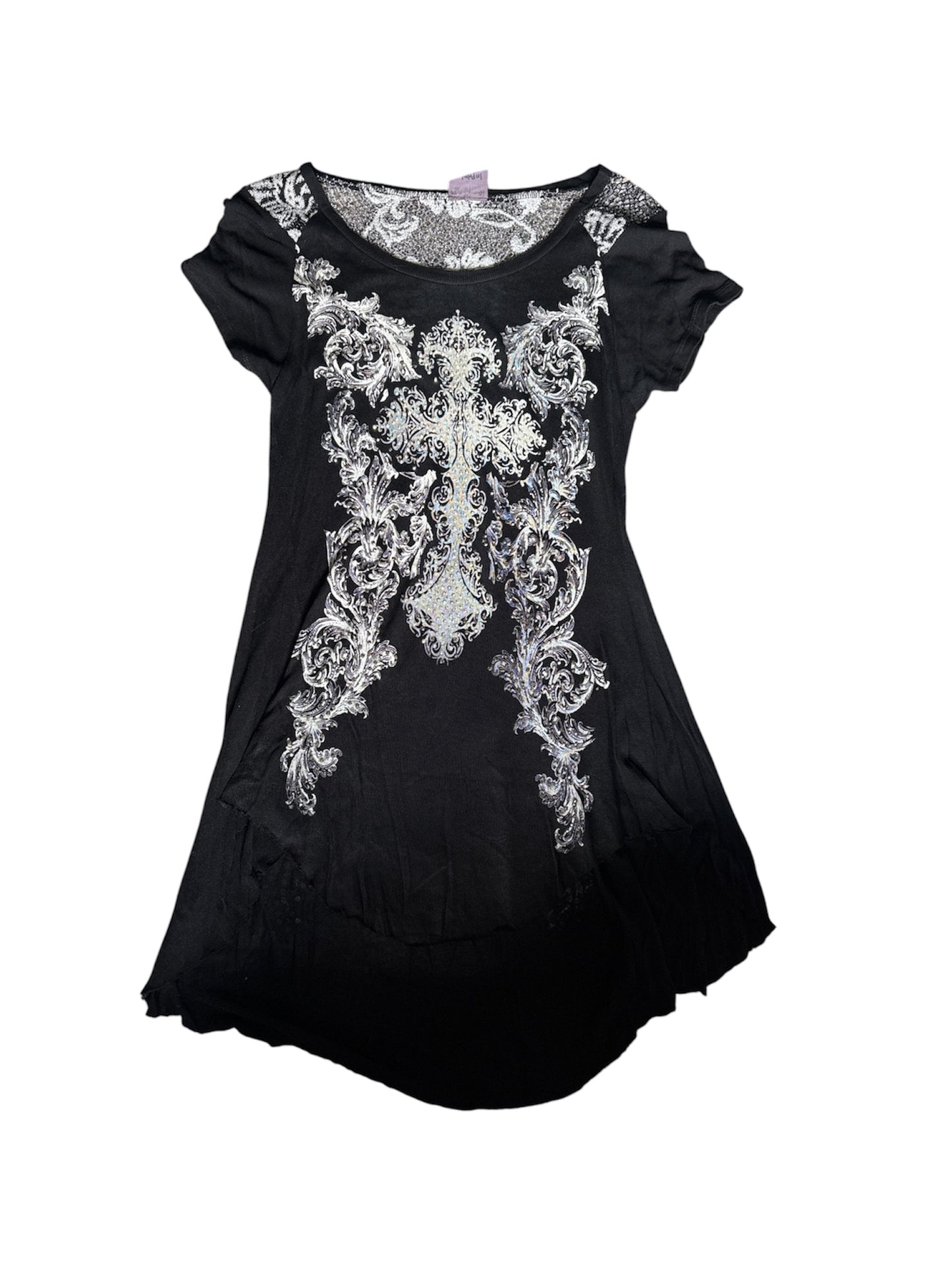 Grunge long top/mini dress size s/m