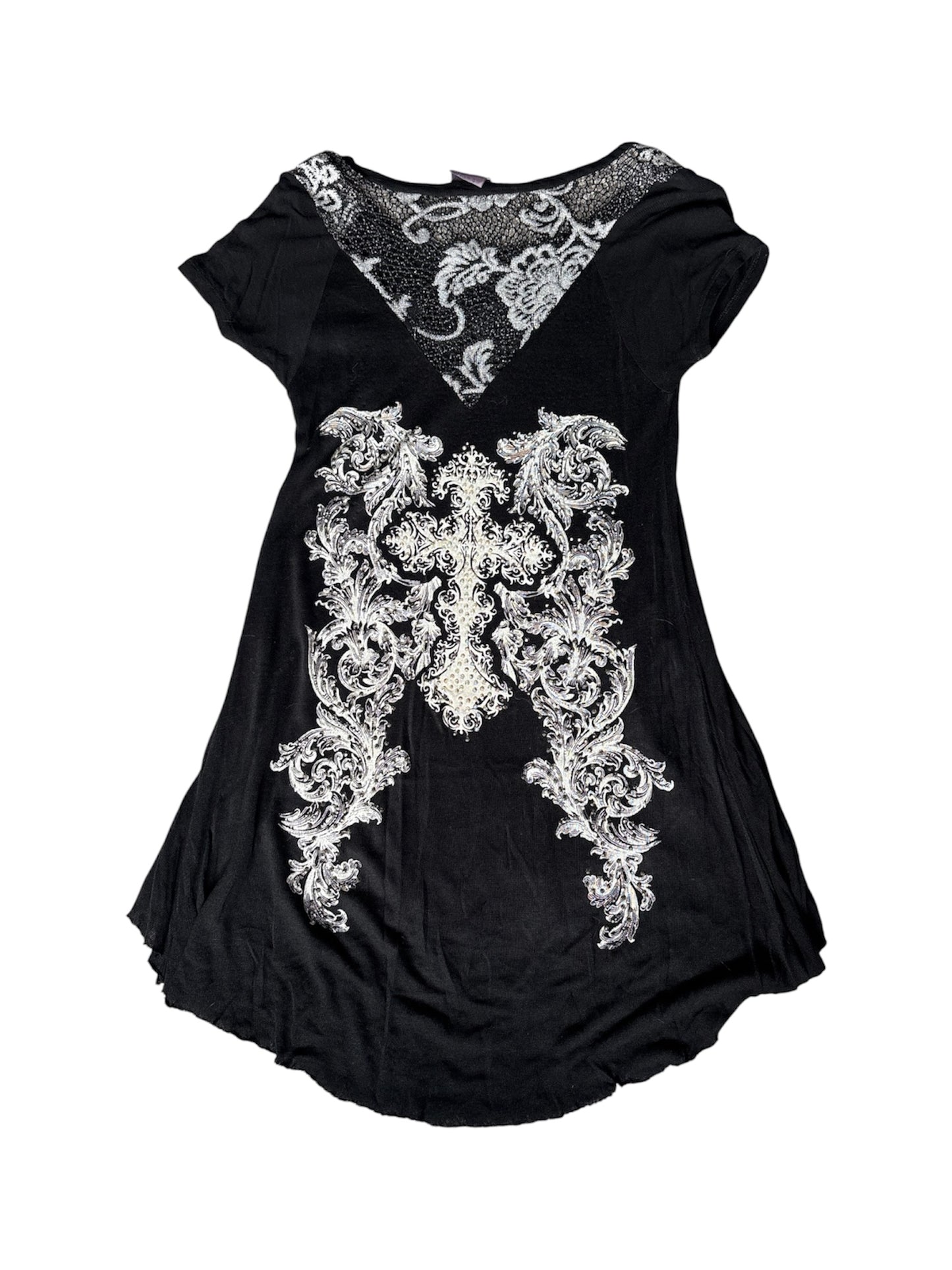 Grunge long top/mini dress size s/m