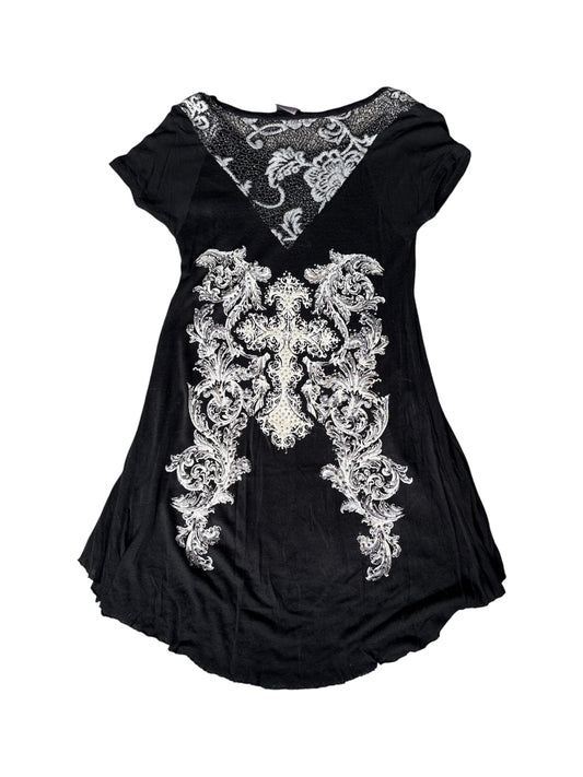 Grunge long top/mini dress size s/m