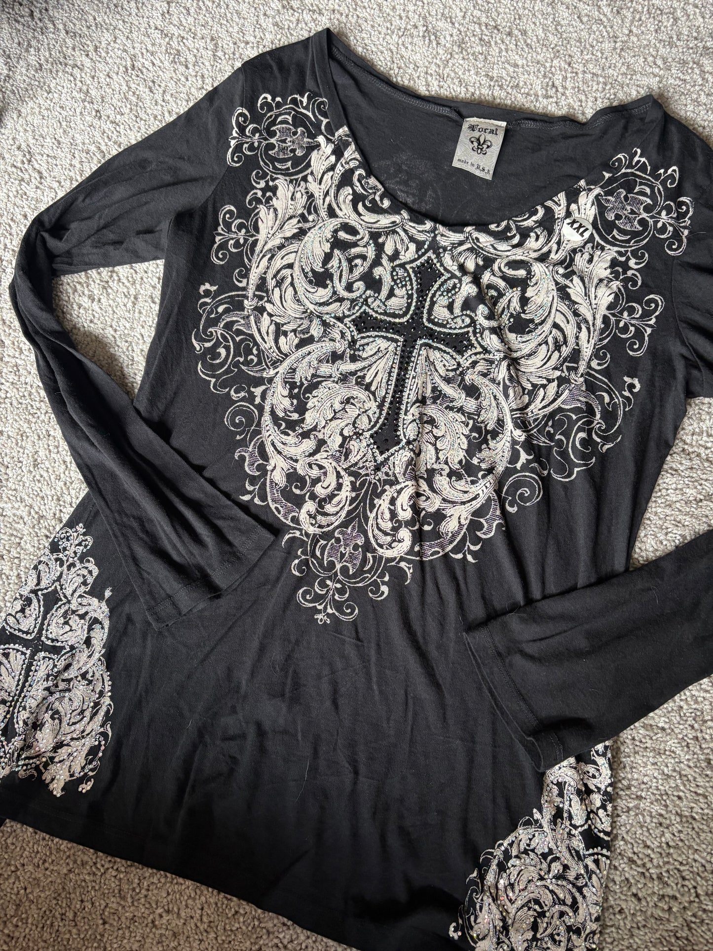 Grunge long sleeve size XXL