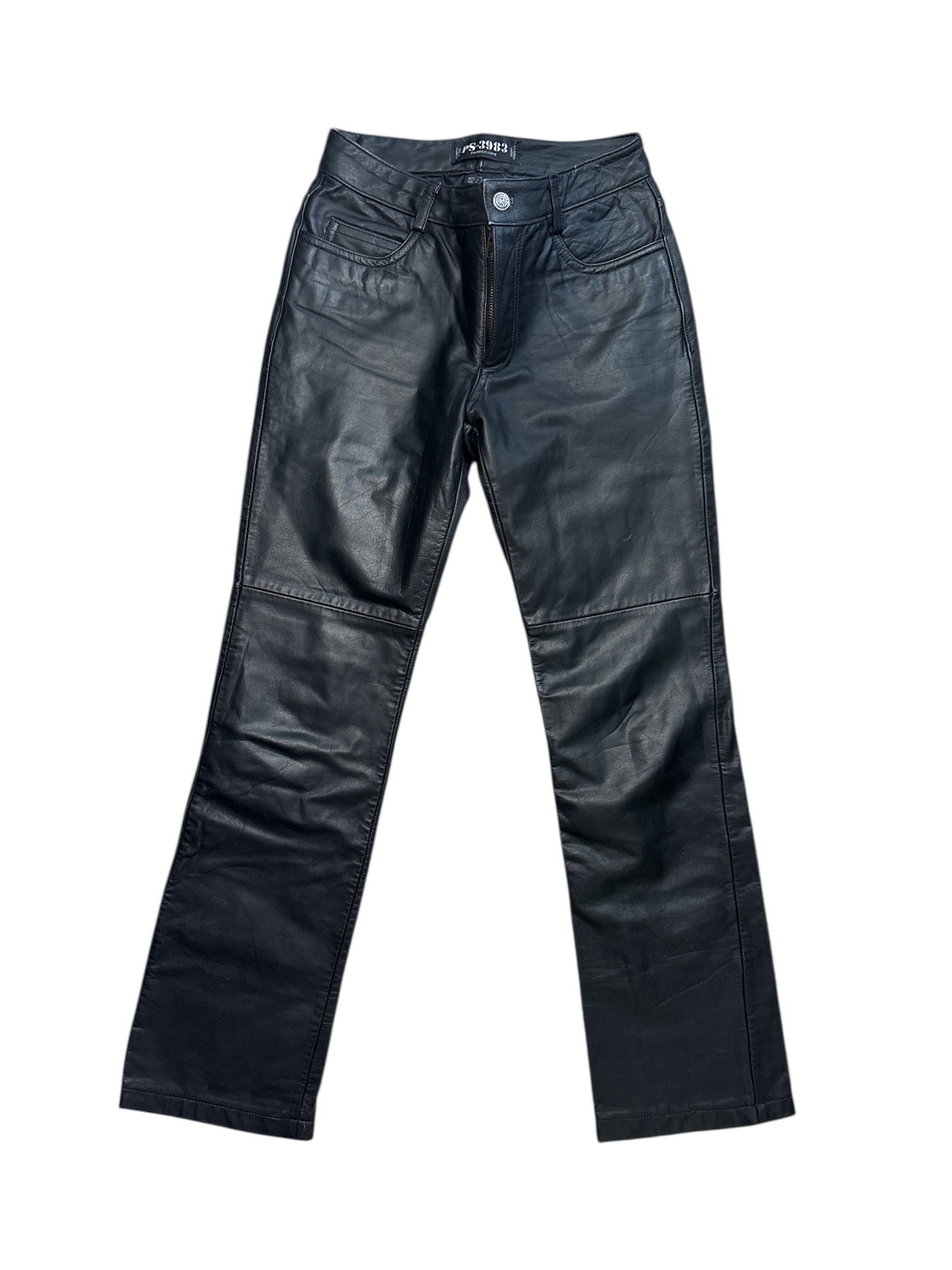 Periscope leather pants size 3