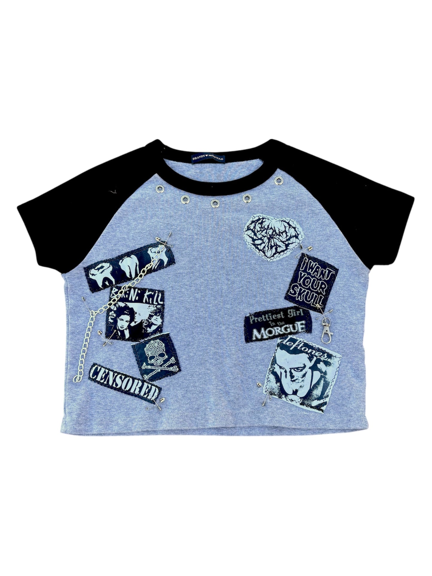 Killer Stitch crop top size M