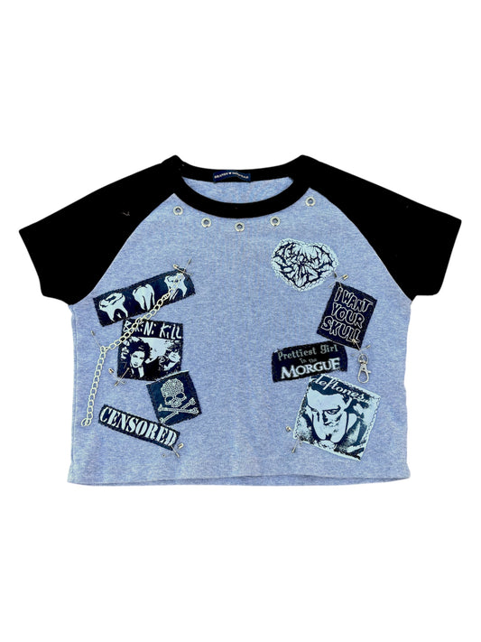 Killer Stitch crop top size M