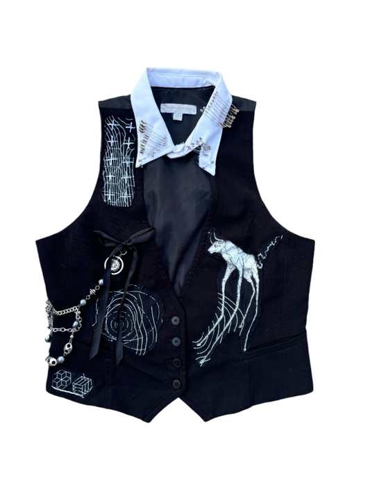 Eternal Bella 1 of 1 upcycled vest size 16