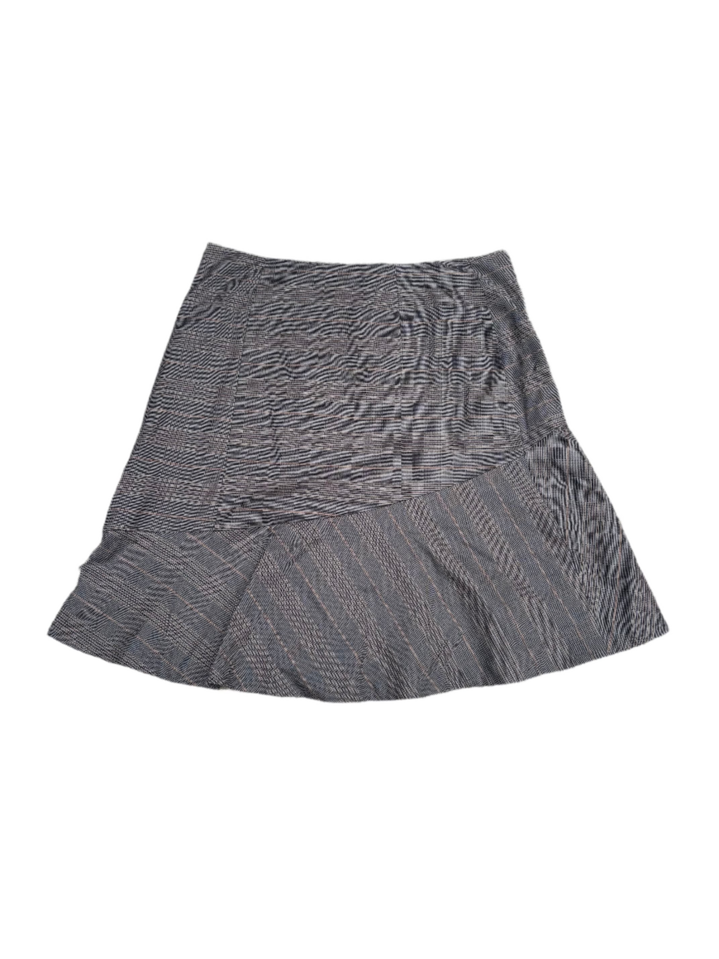 Venezia embroidered plaid midi skirt size 16