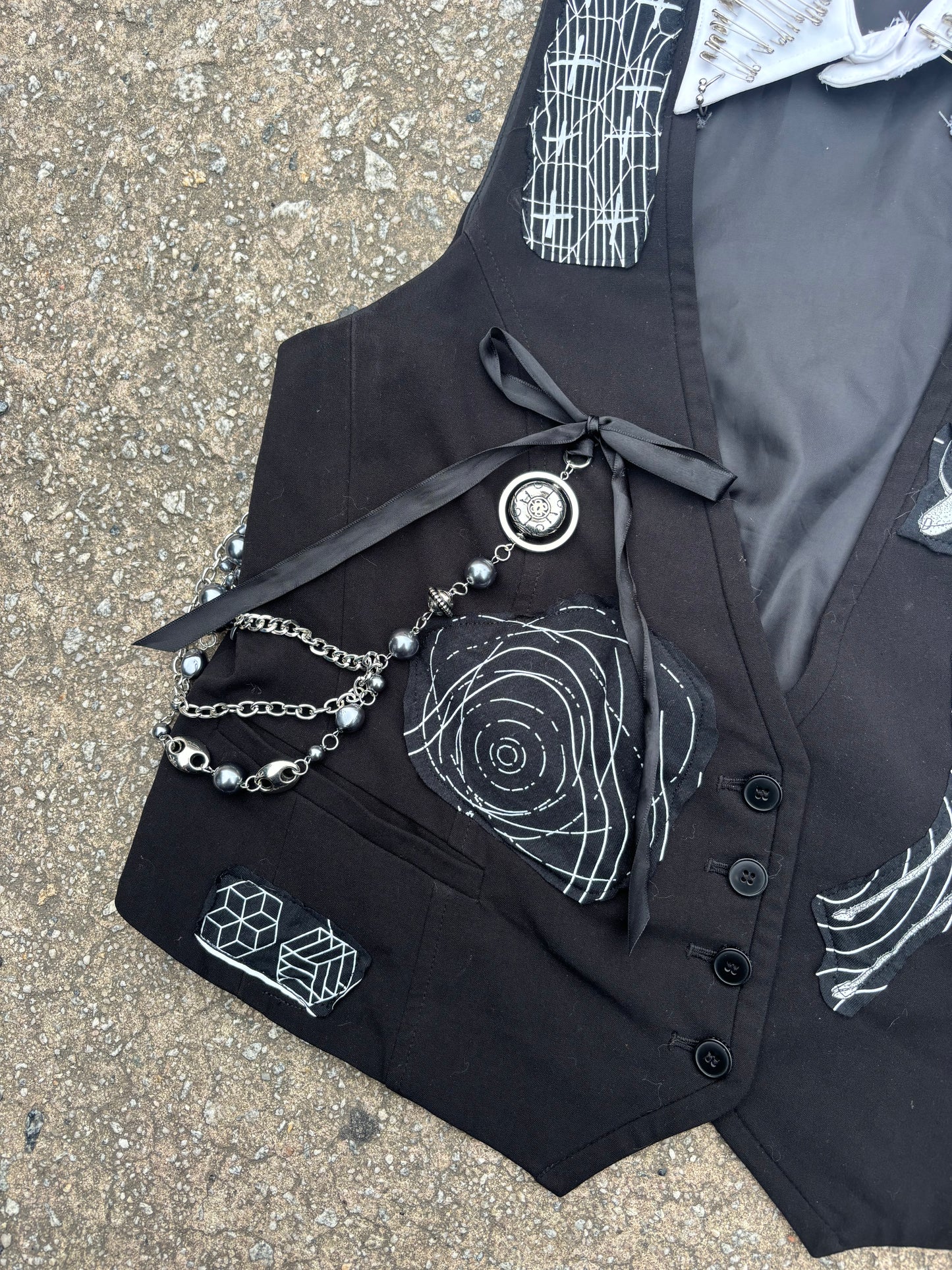 Eternal Bella 1 of 1 upcycled vest size 16