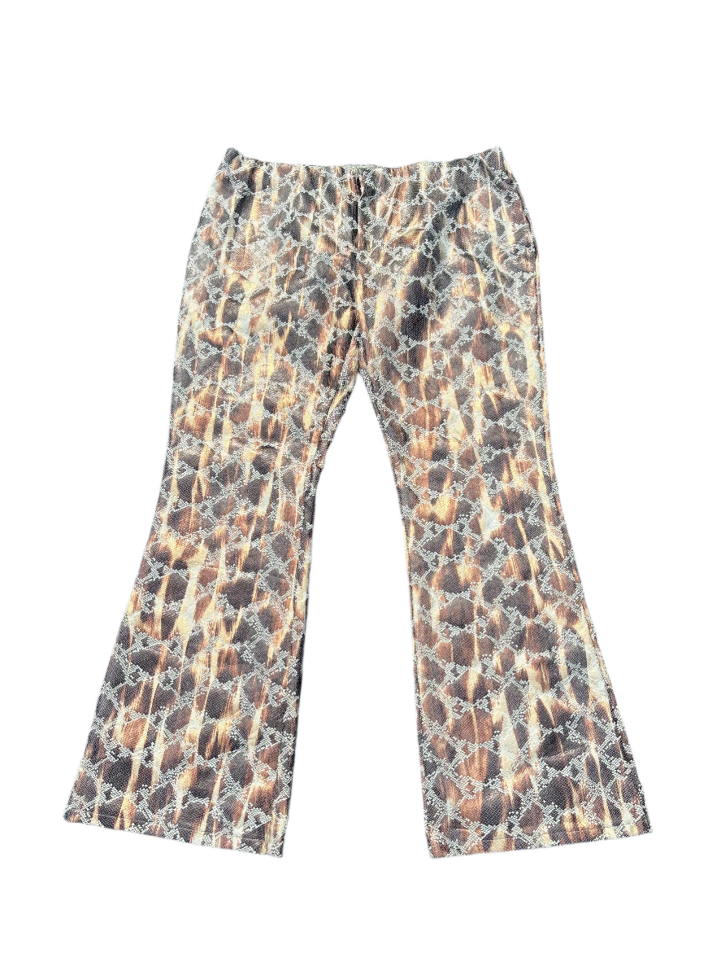NWT Delia’s metallic snake print pants size 3x