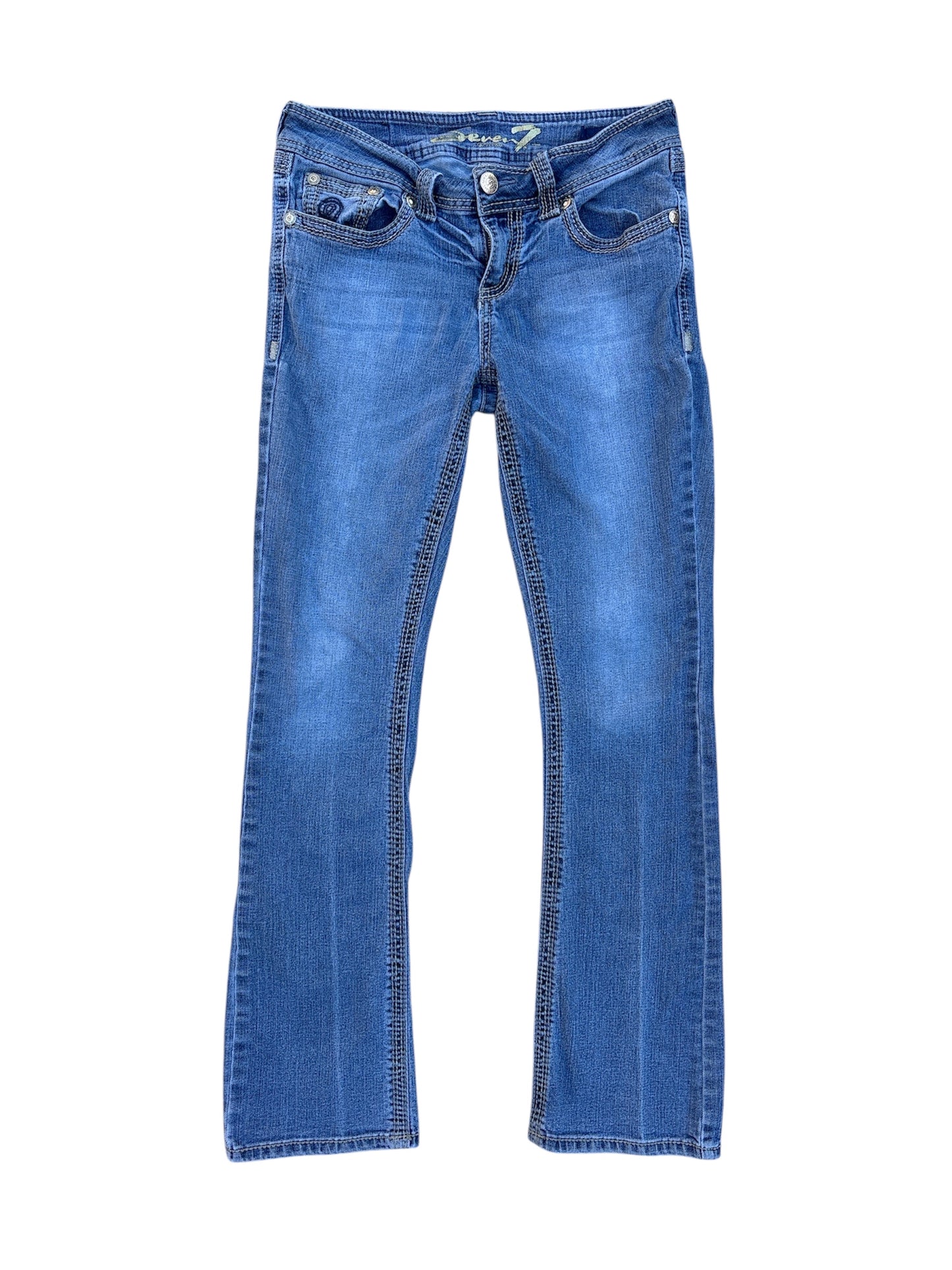 Seven slim boot cut jeans size 8