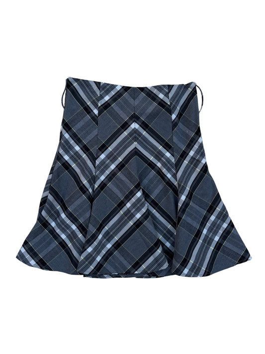 Star City flared plaid midi skirt size 3