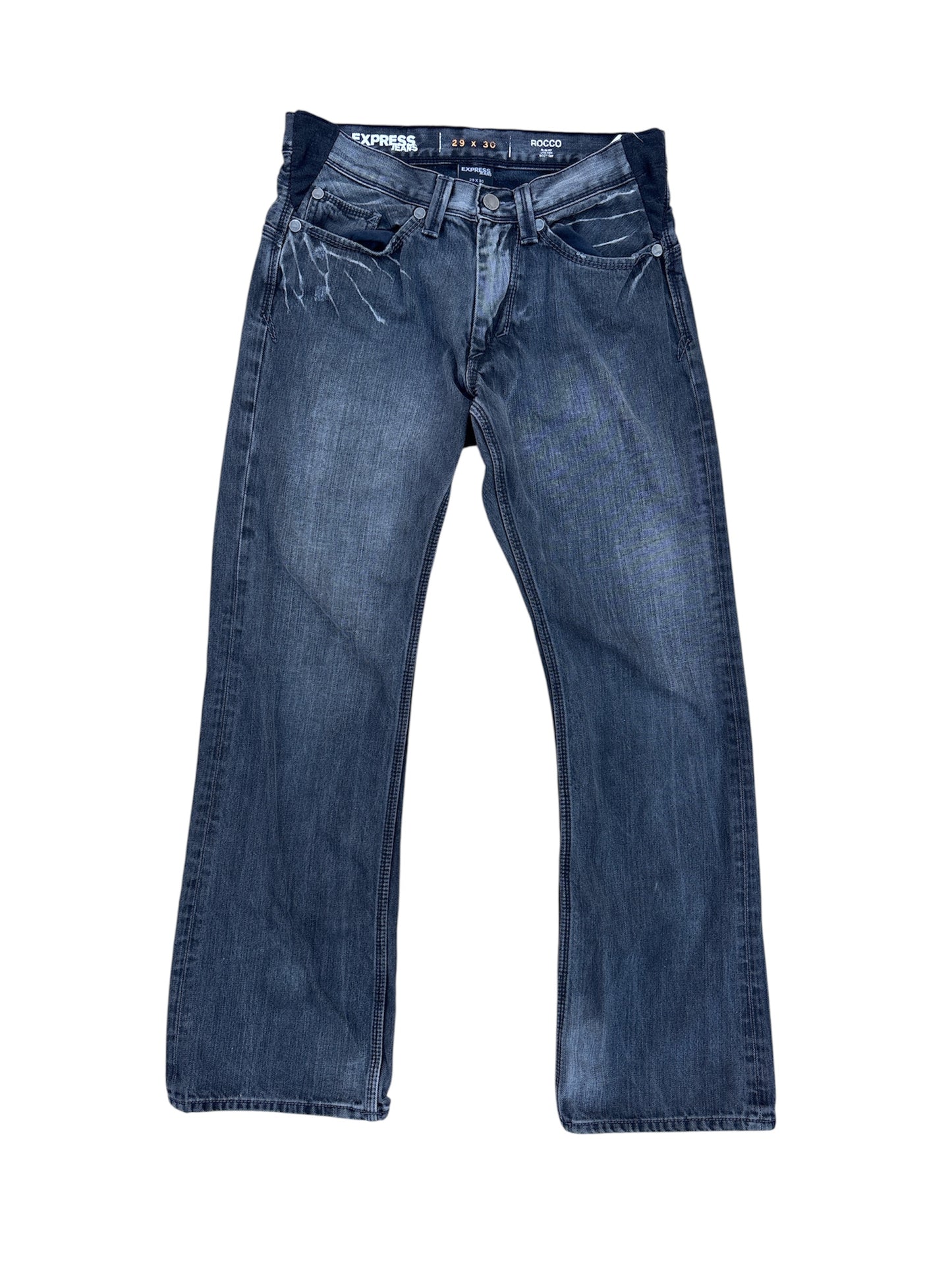 Upcycled bootcut jeans size 29